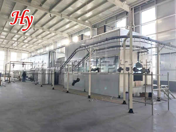 汽配件噴漆生產(chǎn)線